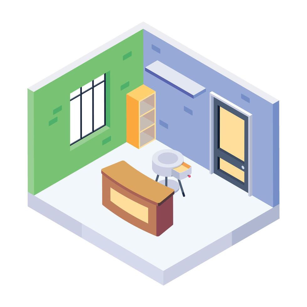 Check out isometric icon of house furniture vector