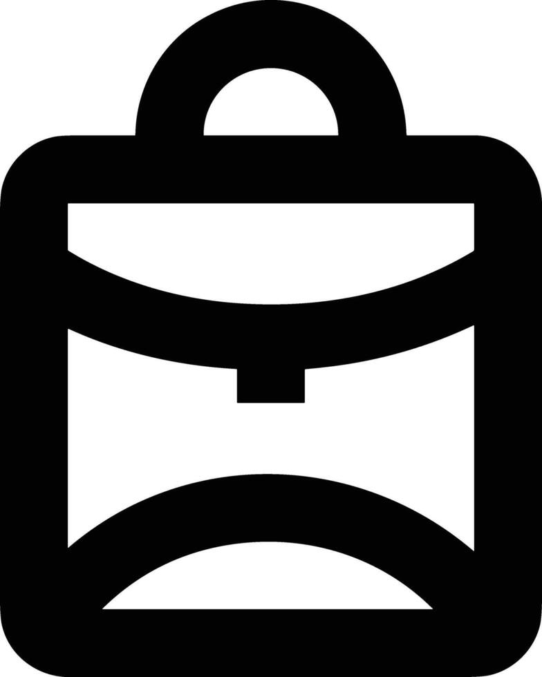 Bag icon symbol image vector