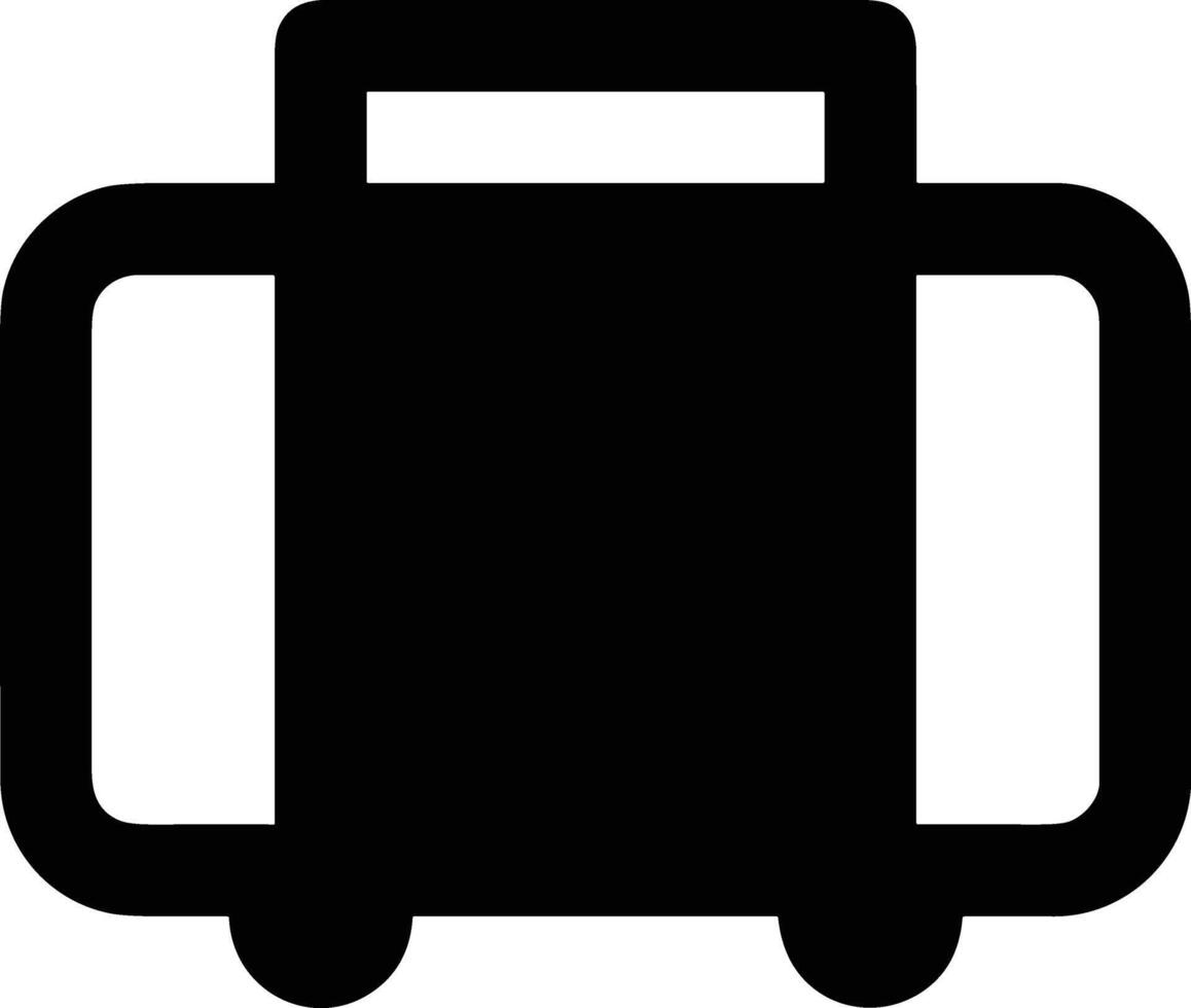 Bag icon symbol image vector