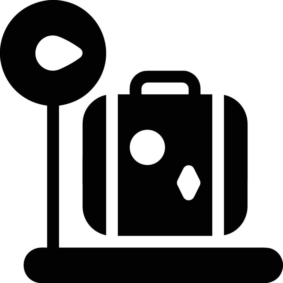 Bag icon symbol image vector