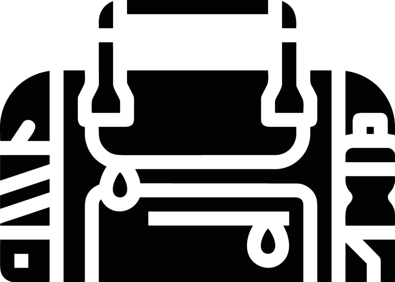 Bag icon symbol image vector