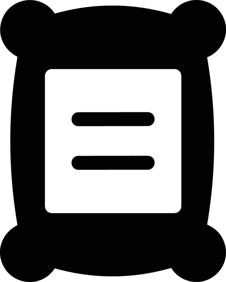 Bag icon symbol image vector