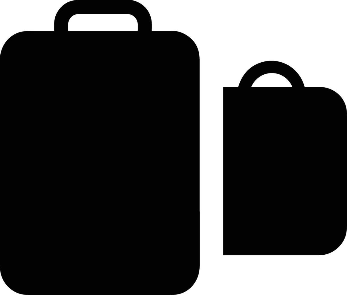Bag icon symbol image vector