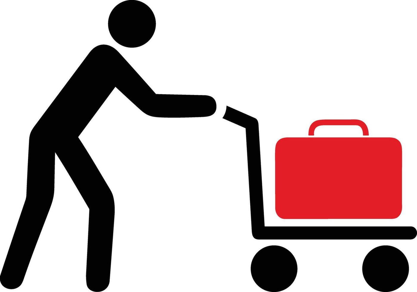 Bag icon symbol image vector