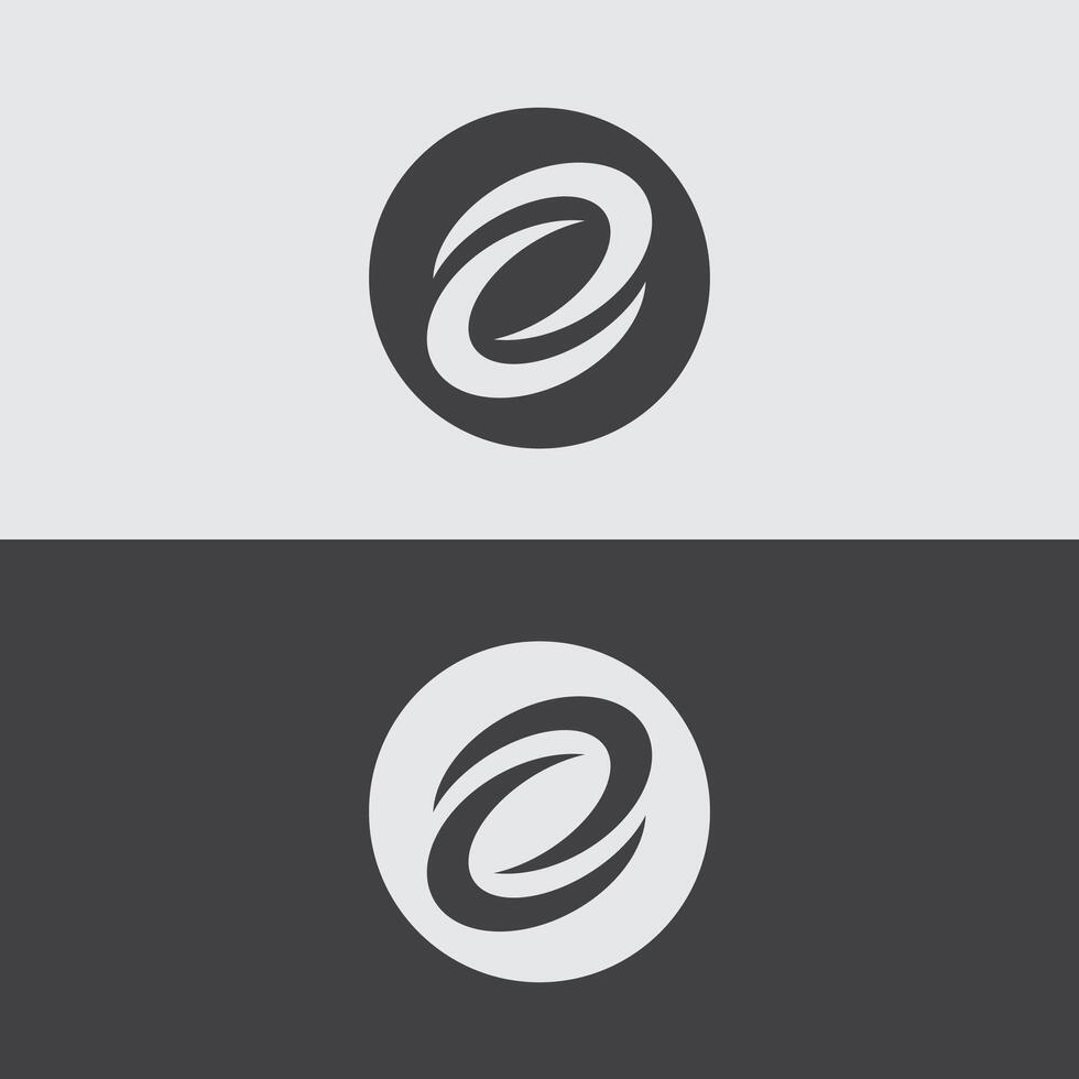 AC, CA or E Modern Initial Letter Logo Design . Simple, Minimalist and Elegant that can be used for any creative business vector