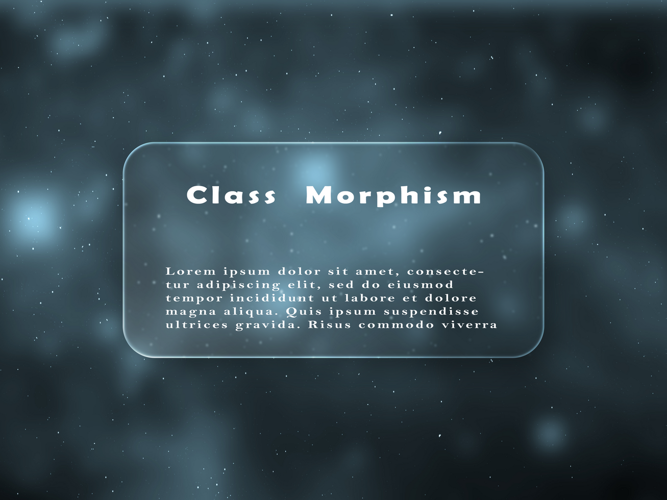 glass morphism design psd