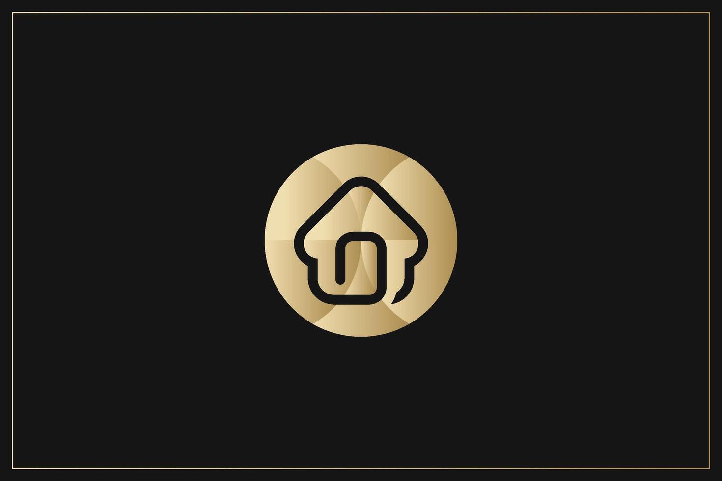 Home Building Logo Modern Structure vector