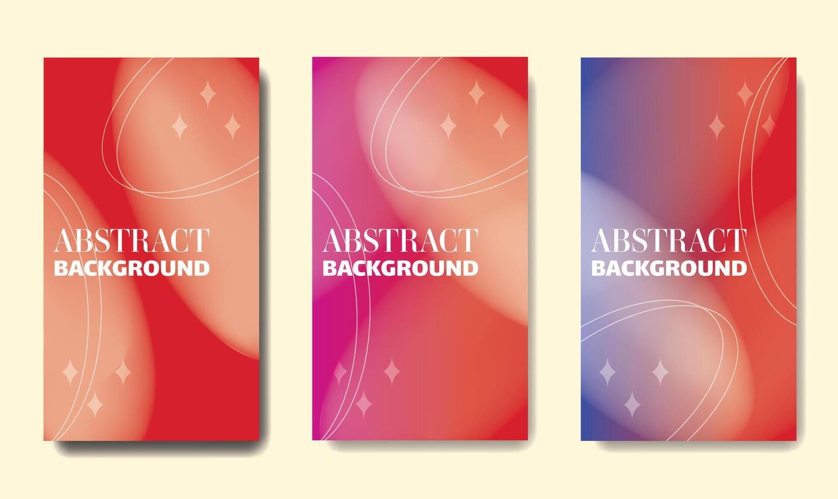 Abstract gradient and blur background in purple ,red, green,yellow, and white tones perfect for digital design. vector