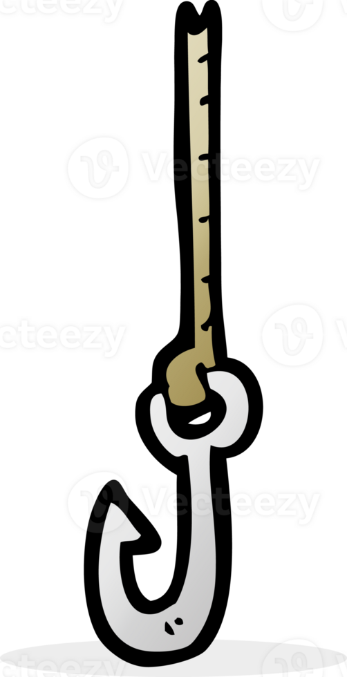 cartoon hook drawing png