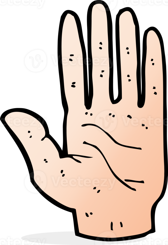 cartoon hand drawing png