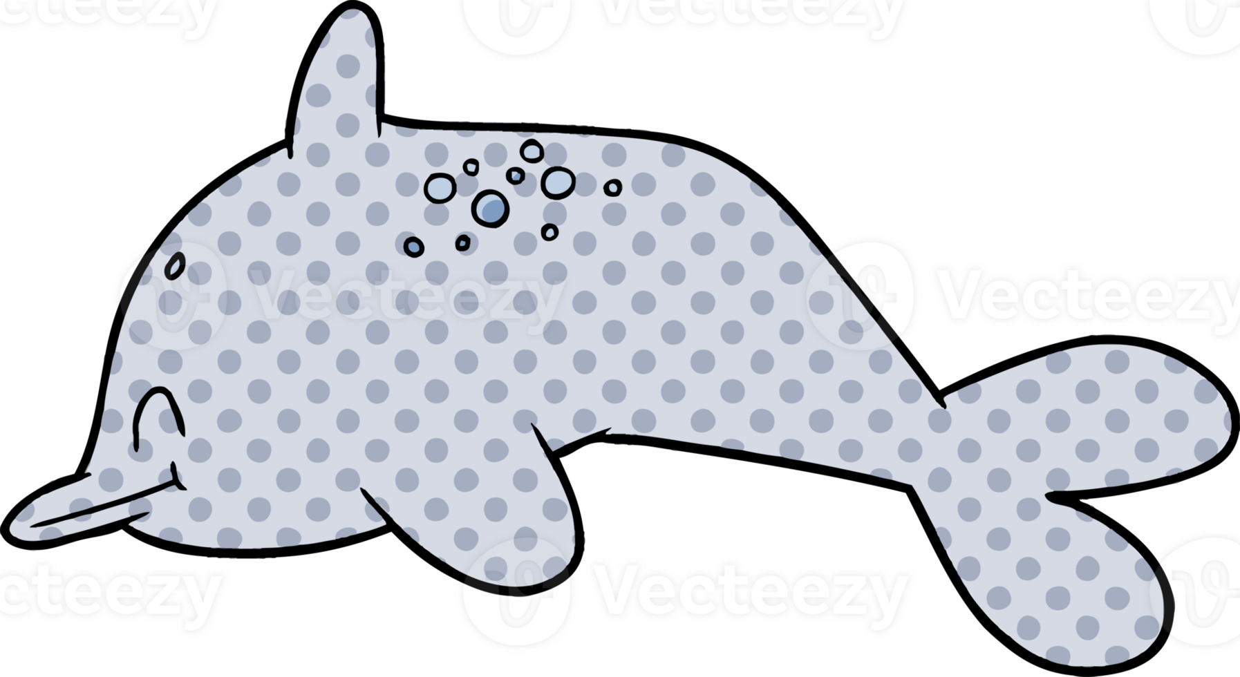 cartoon dolphin drawing png