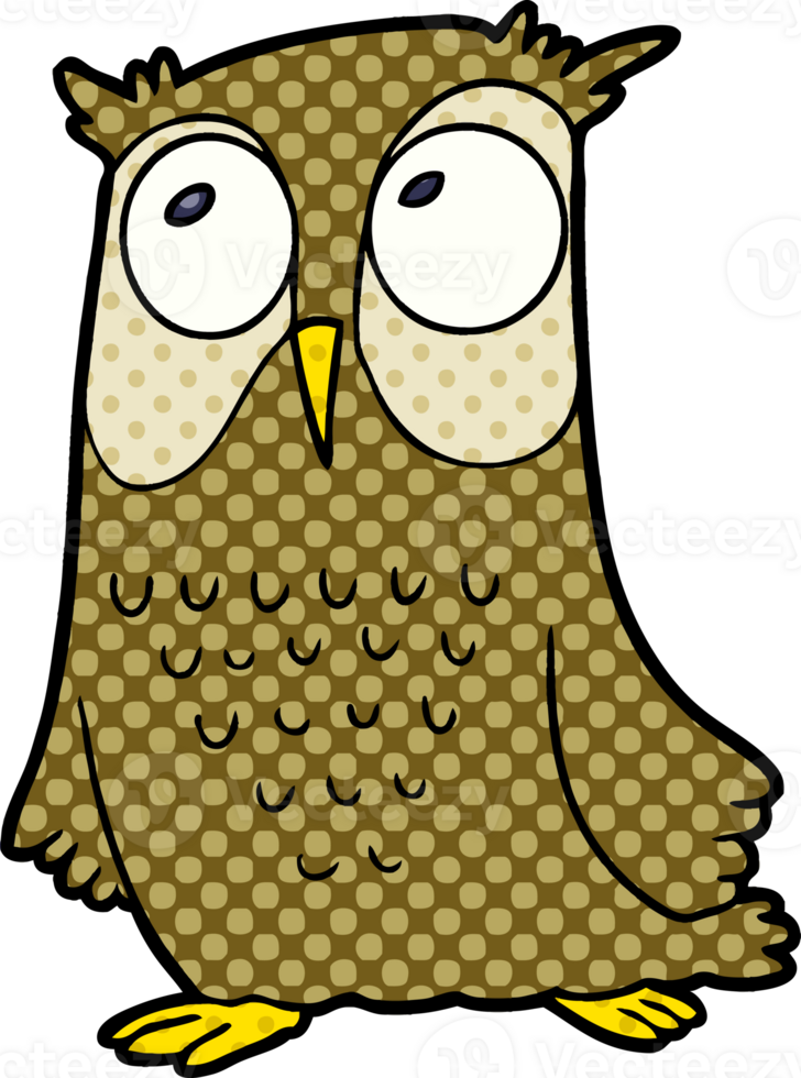 cartoon owl drawing png