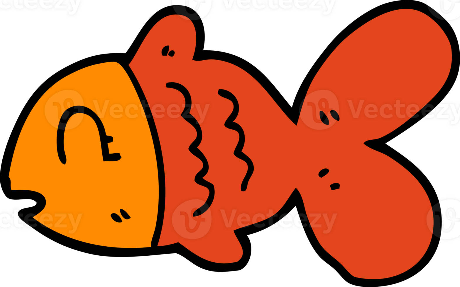 cartoon fish drawing png