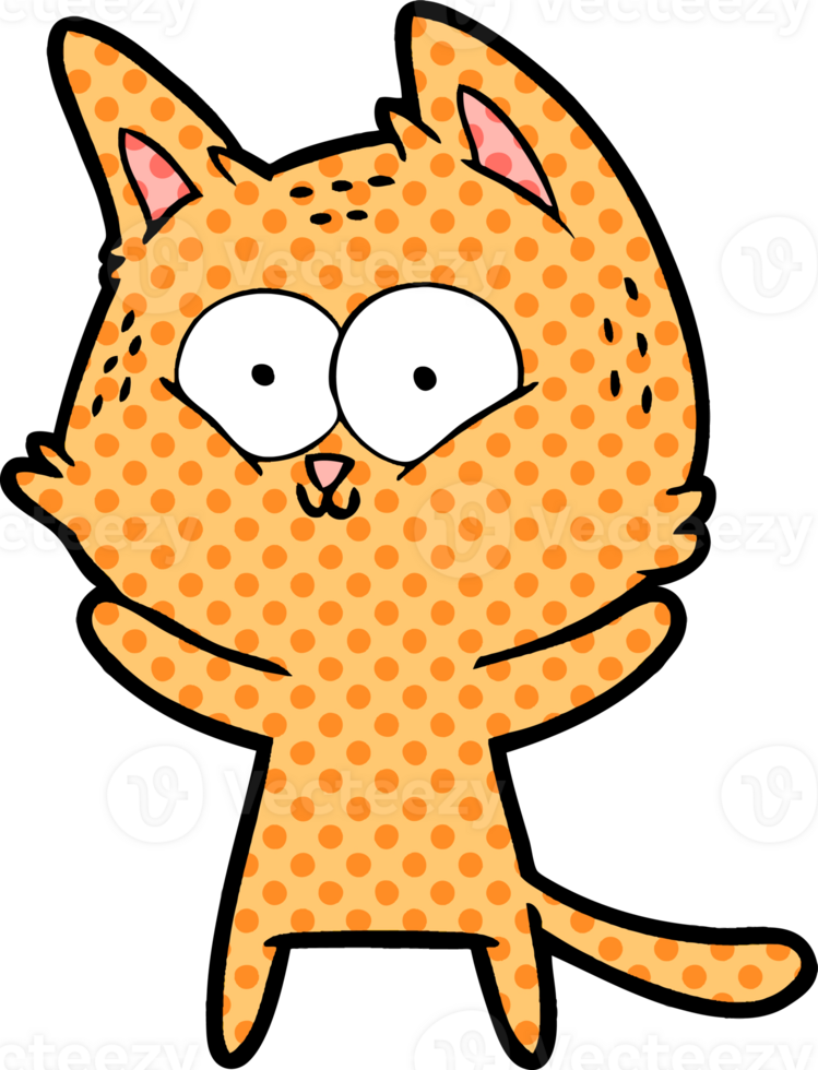 cartoon cat drawing png
