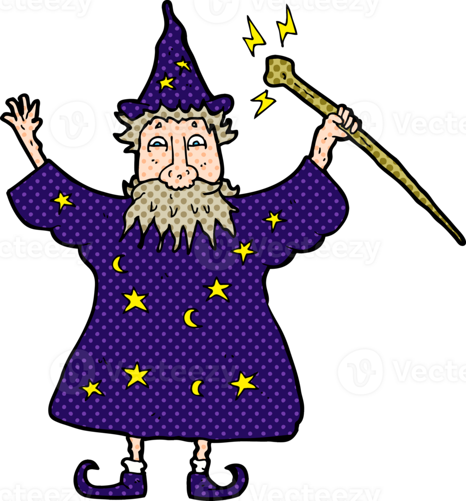cartoon wizard drawing png