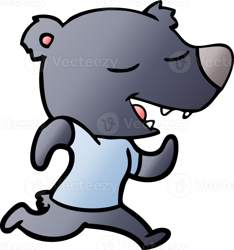 cartoon bear drawing png