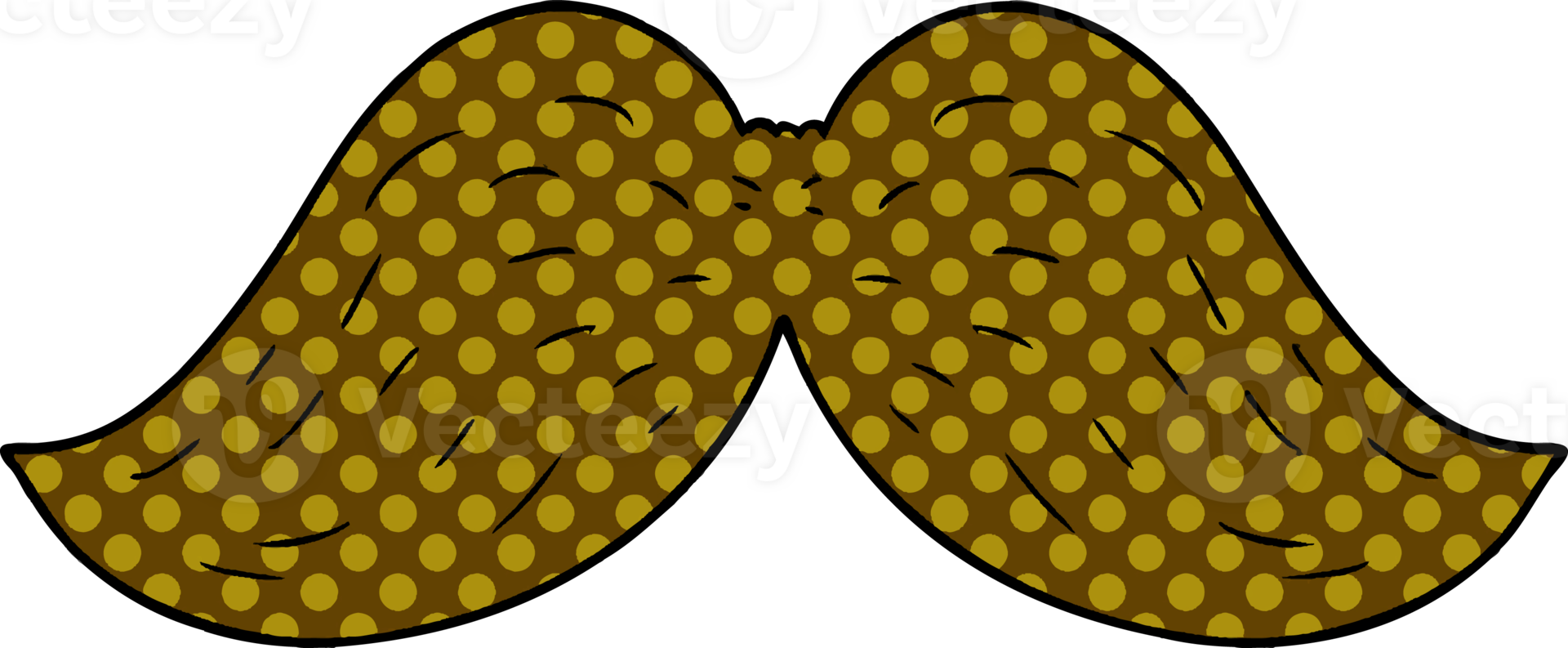 cartoon mustache drawing png