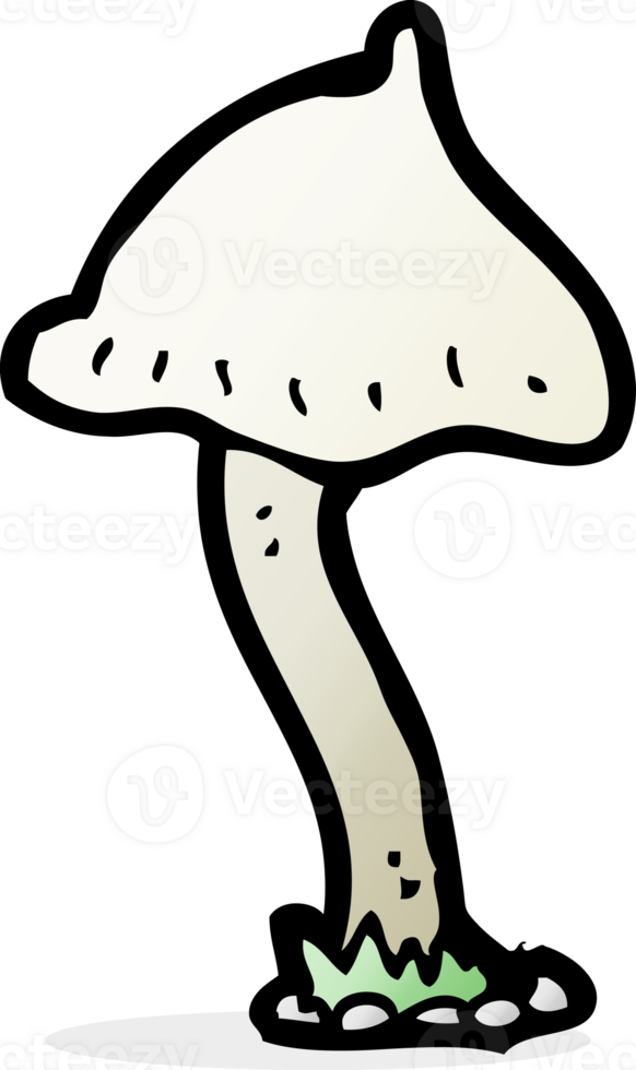 cartoon mushroom drawing png
