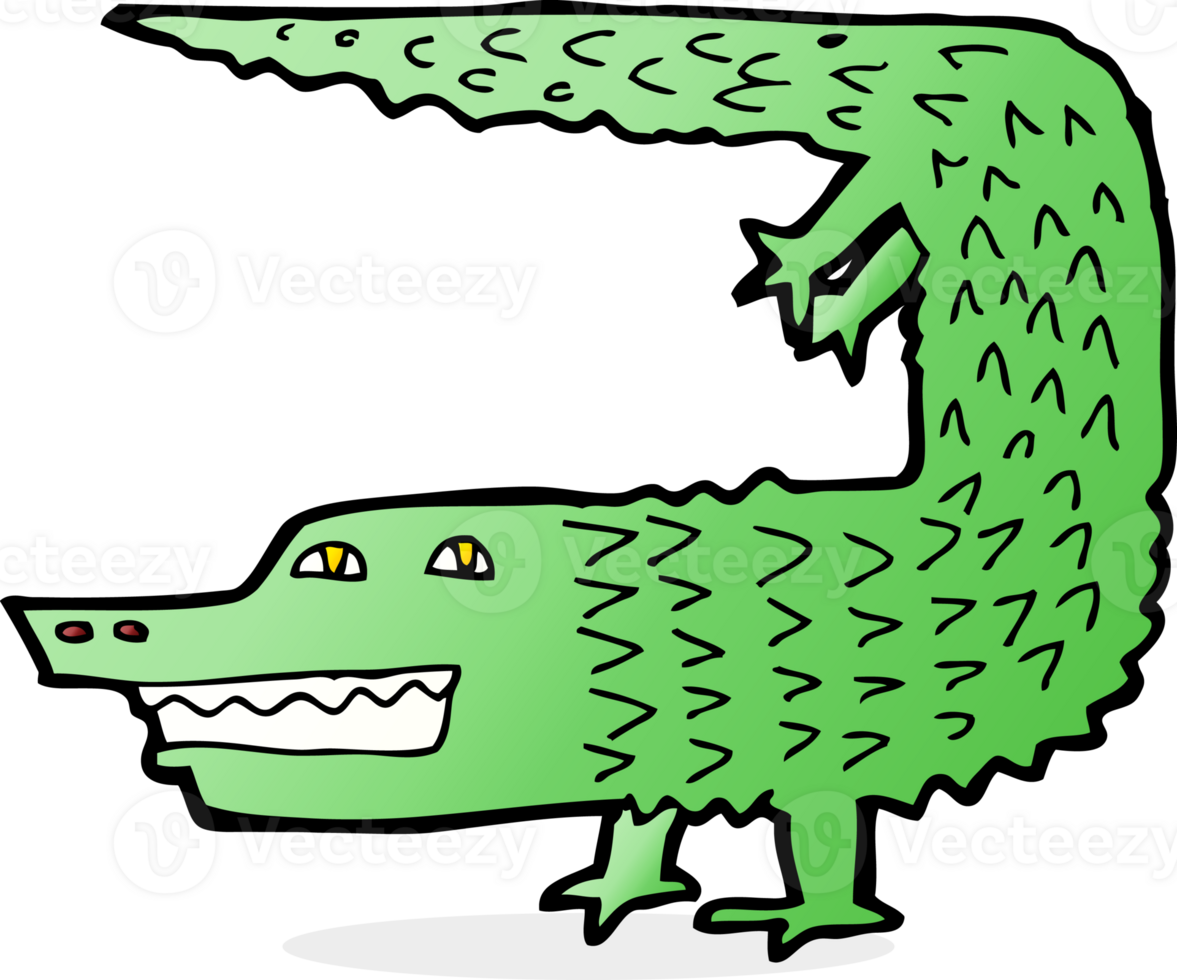 cartoon crocodile drawing png