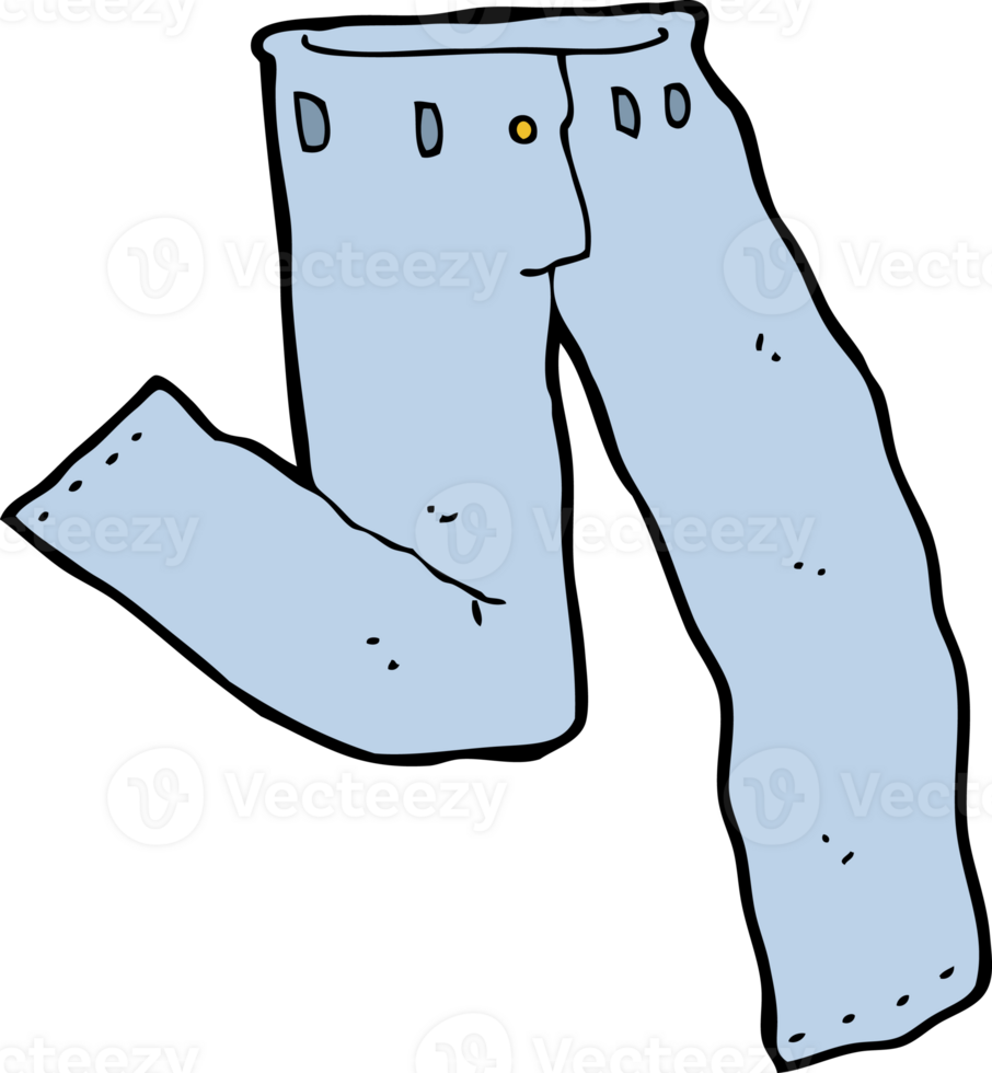 cartoon jeans drawing png