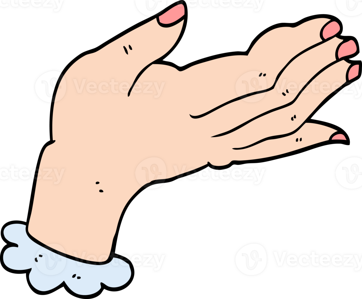 cartoon hand drawing png