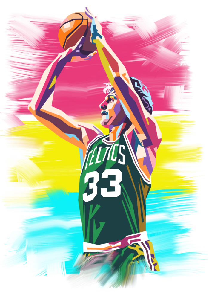 Larry Bird art png