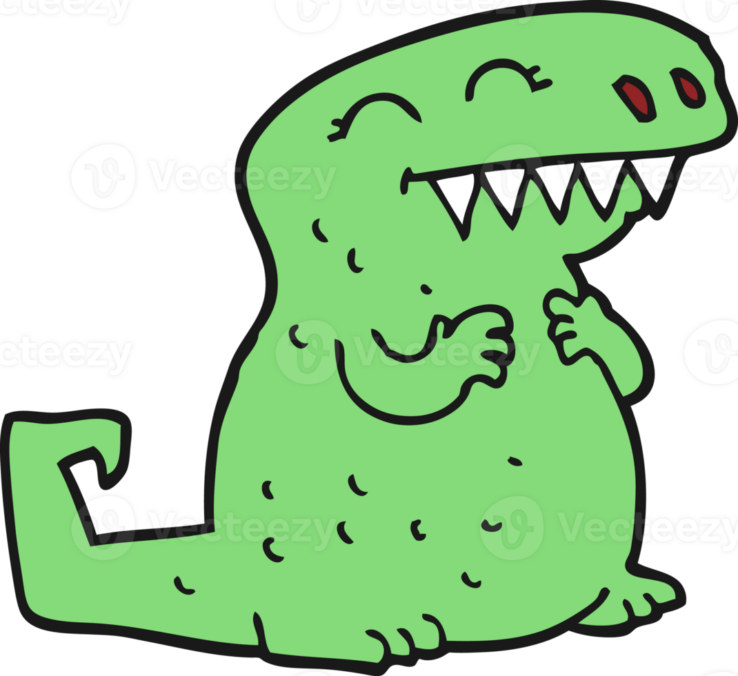 cartoon dinosaur drawing png