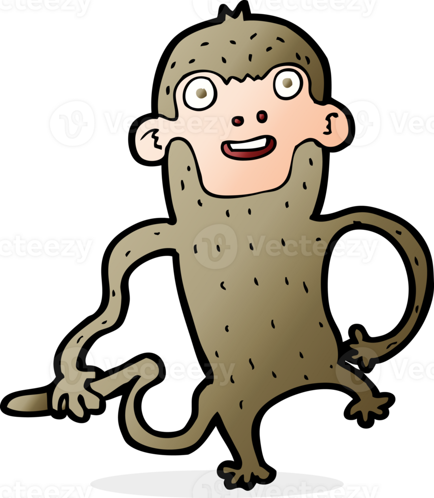 cartoon monkey drawing png