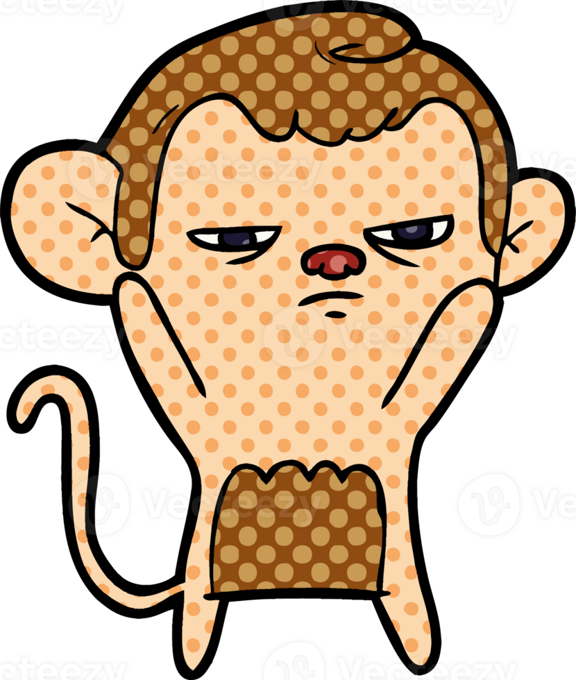 cartoon monkey drawing png
