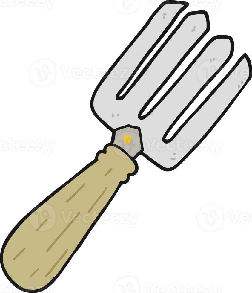cartoon fork drawing png