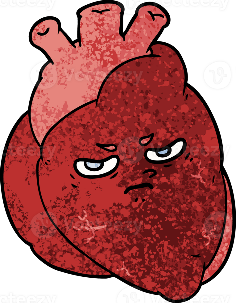 cartoon heart drawing png