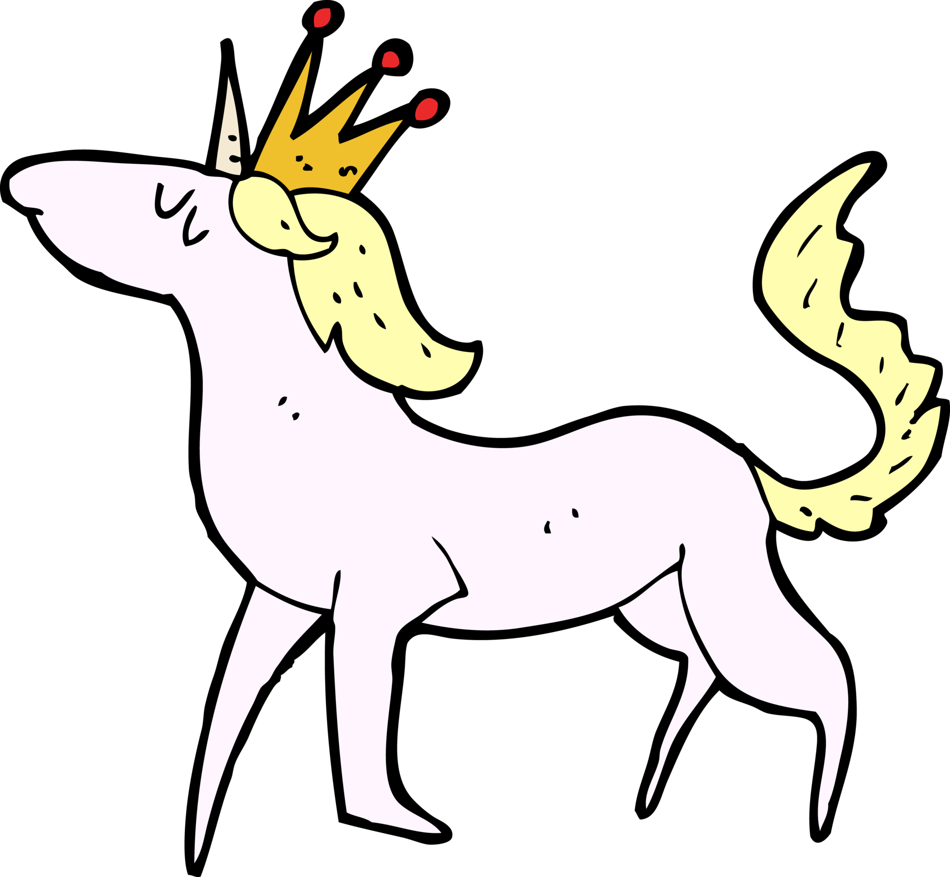 Cartoon unicorn drawing 46876281 png