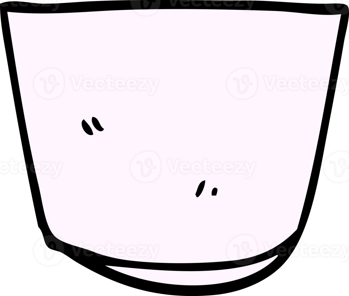 cartoon glass drawing png