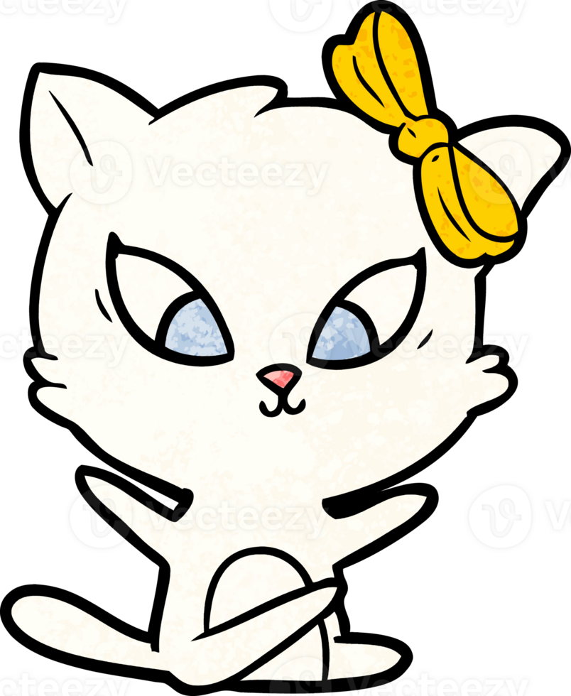 cartoon cat drawing png