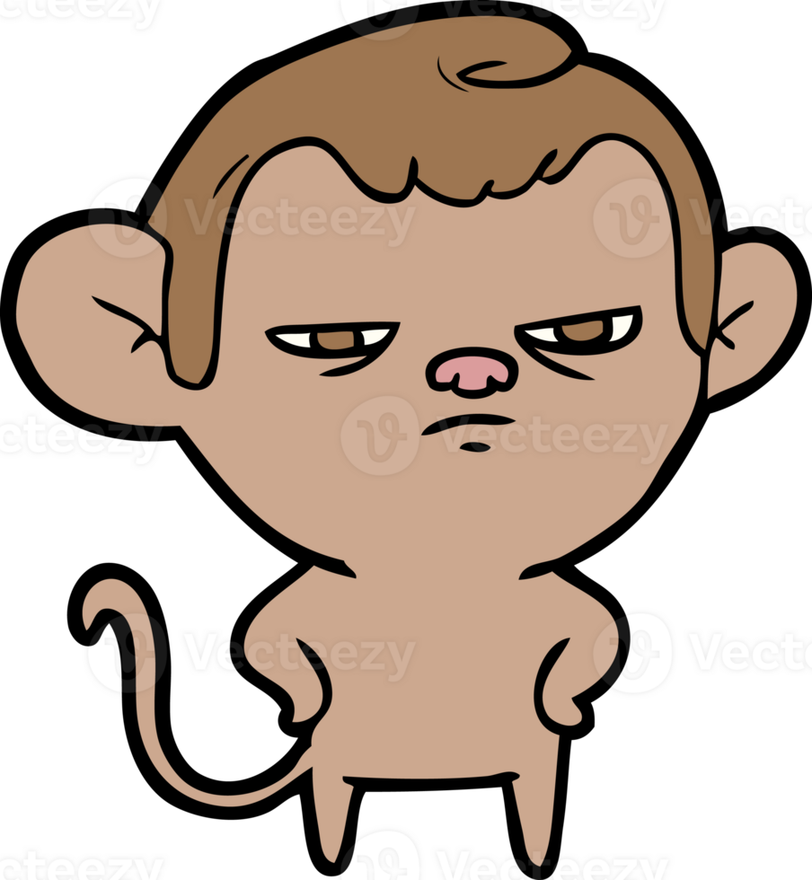 cartoon monkey drawing png