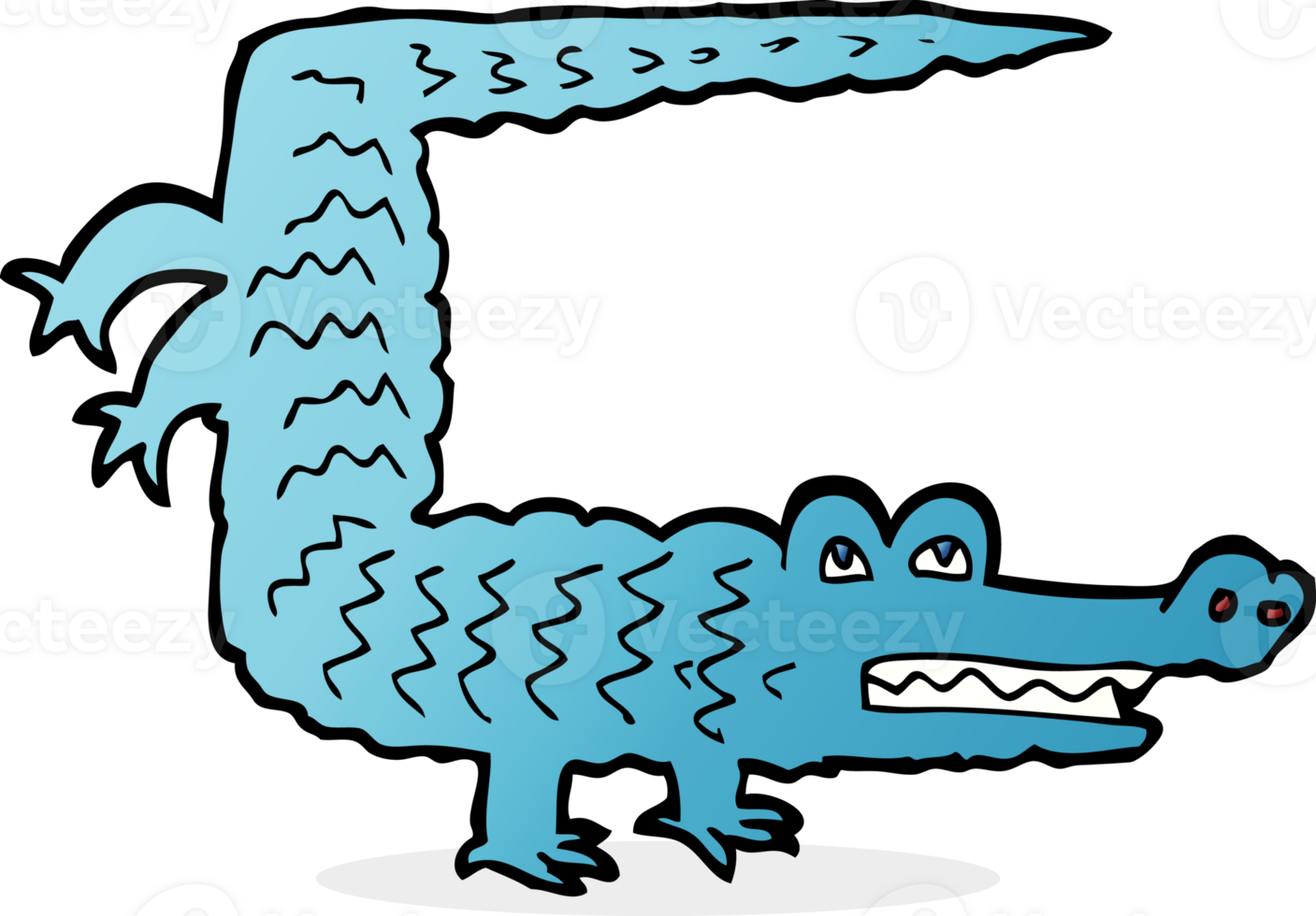cartoon crocodile drawing png