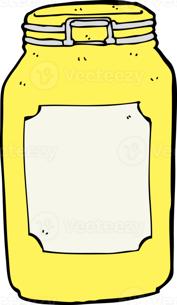 cartoon jar drawing png