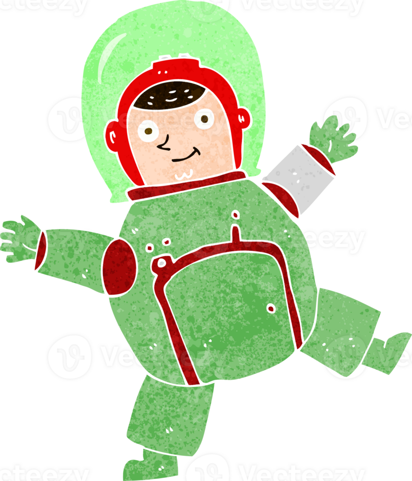 cartoon astronaut drawing png