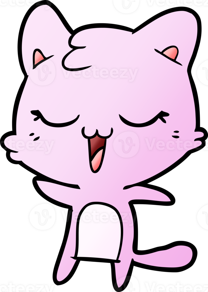 cartoon cat drawing png