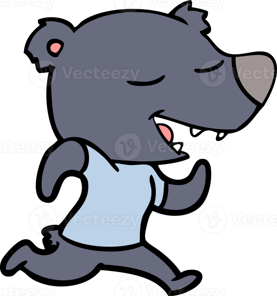 cartoon bear drawing png
