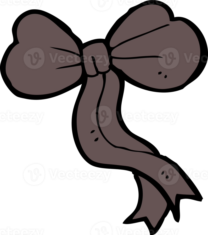 cartoon bow drawing png