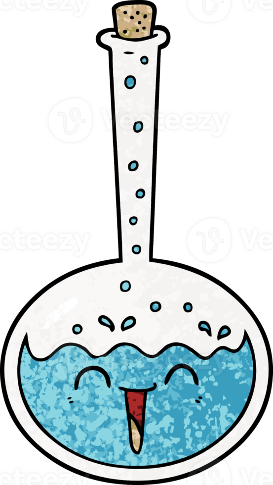 cartoon chemical potion drawing png