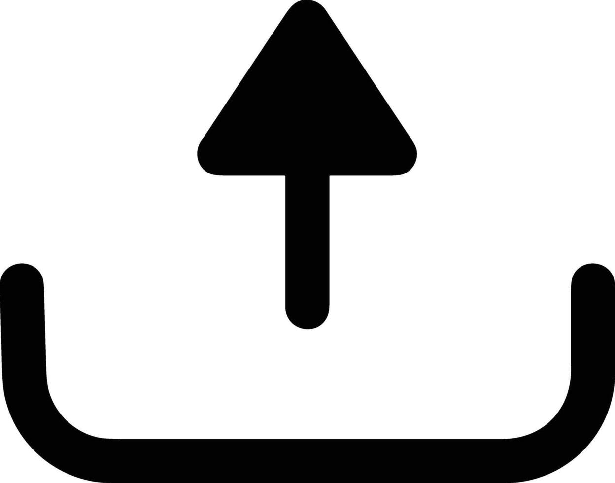 Upload icon symbol image vector