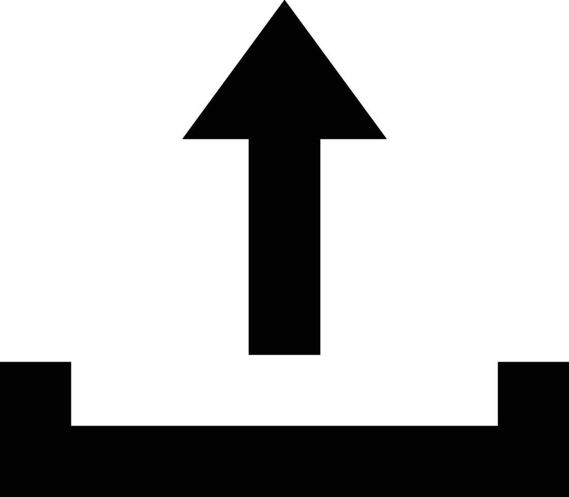 Upload icon symbol image vector