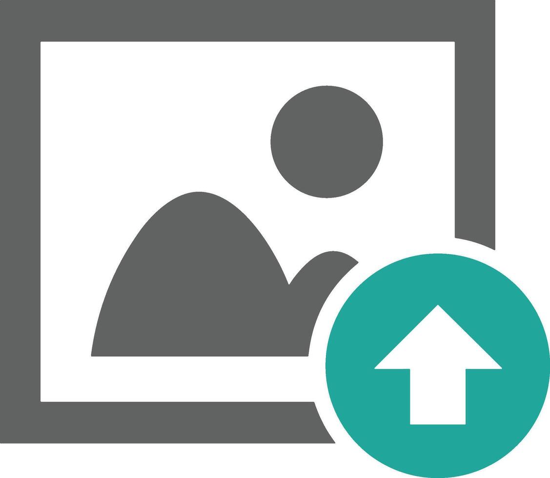 Upload icon symbol image vector