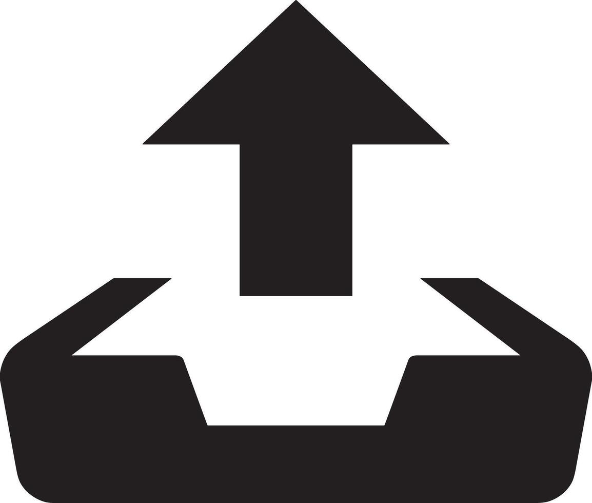 Upload icon symbol image vector