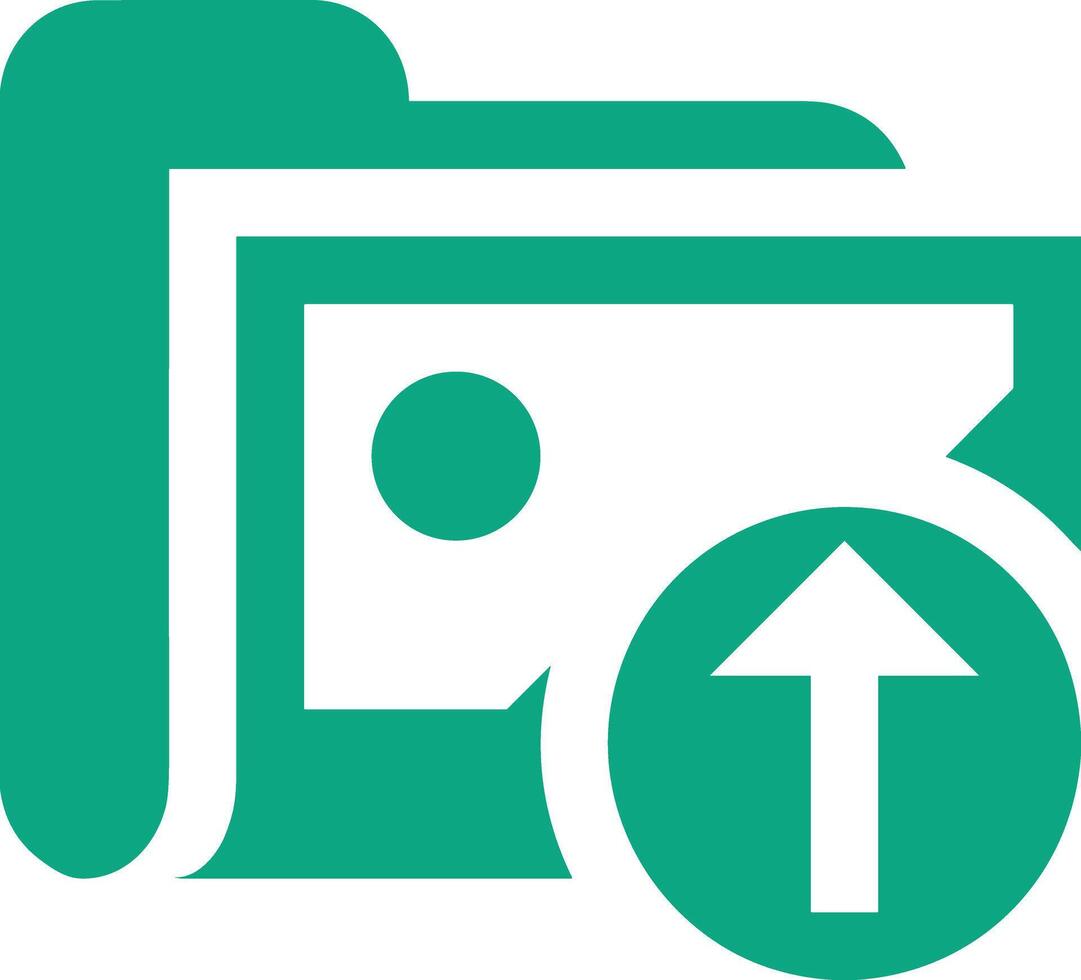 Upload icon symbol image vector