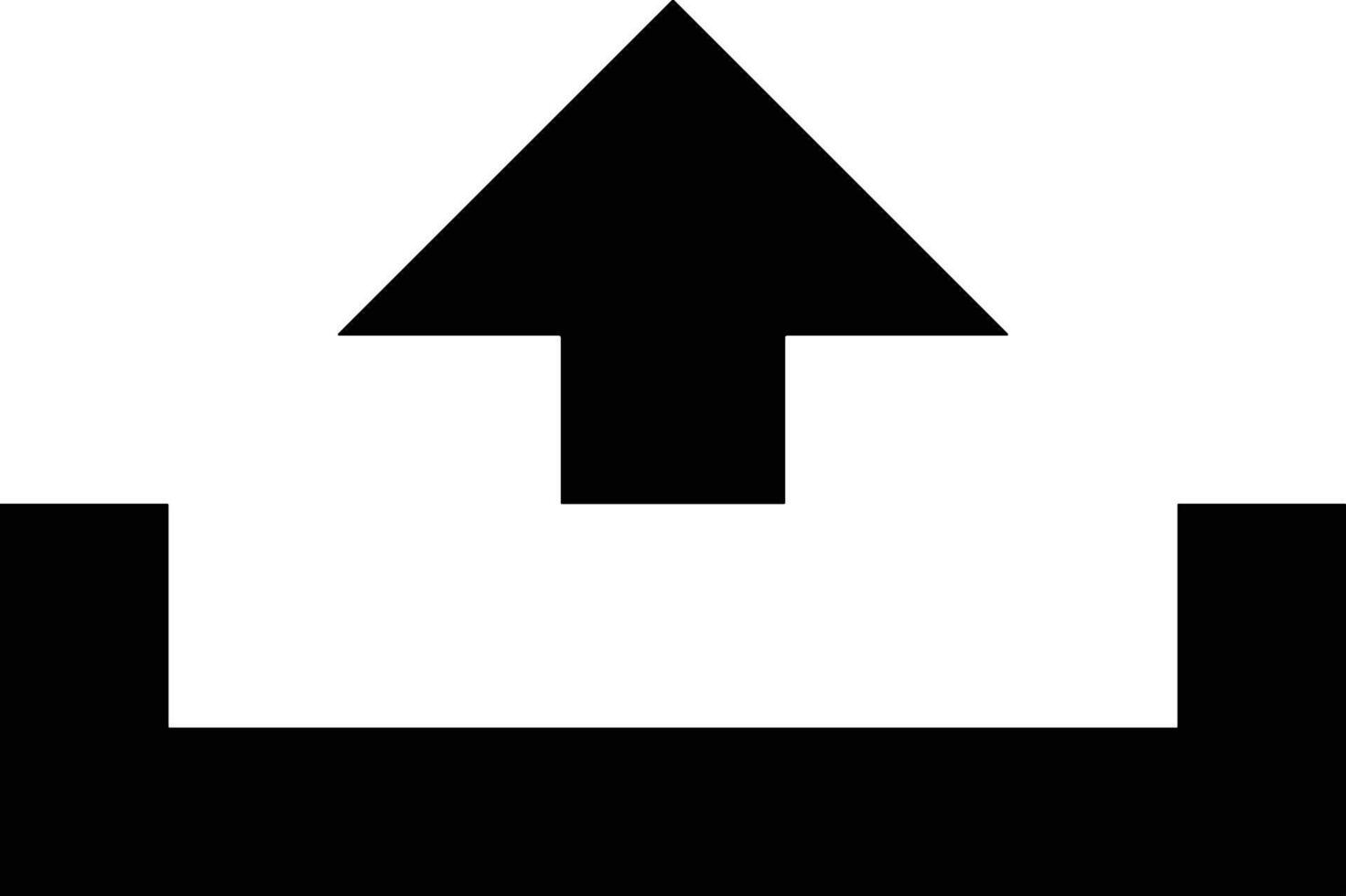 Upload icon symbol image vector