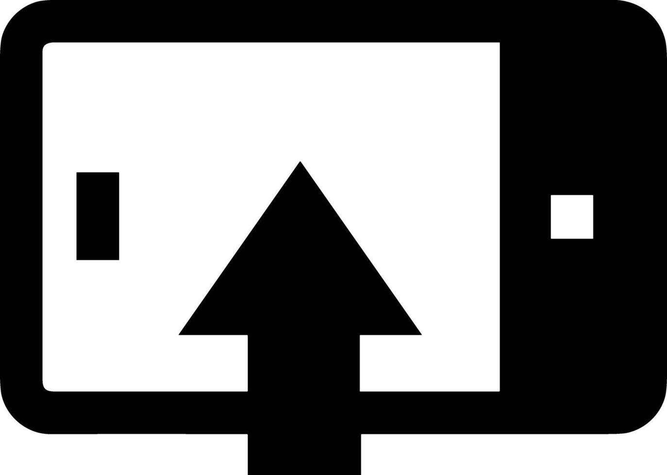 Upload icon symbol image vector