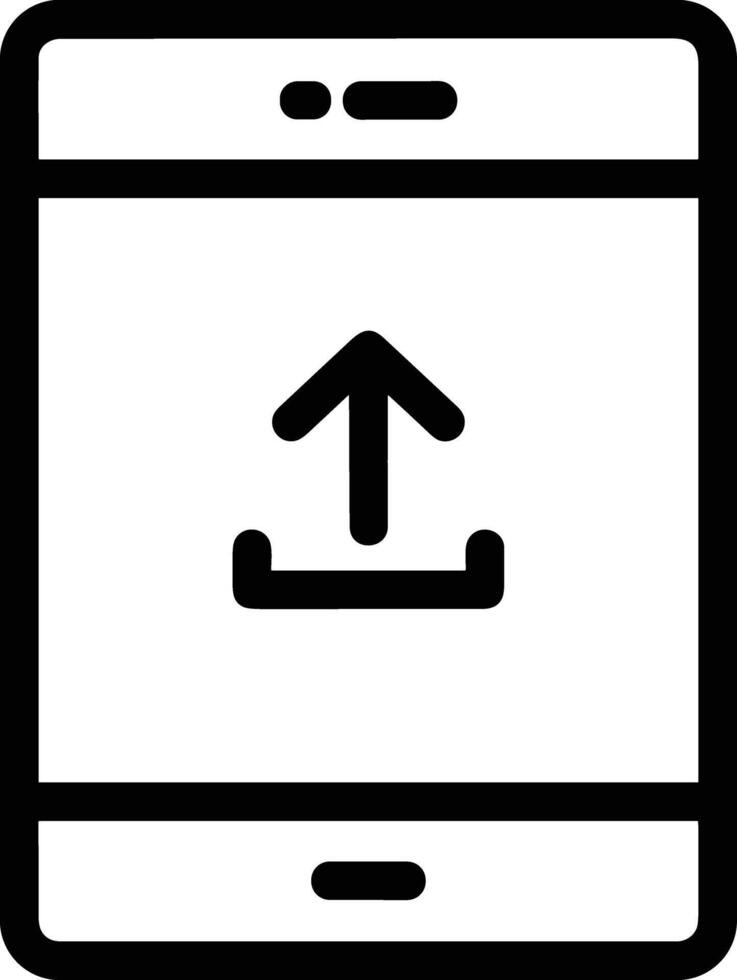 Upload icon symbol image vector